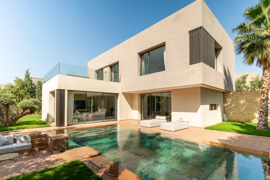 villa luxe marrakech golf