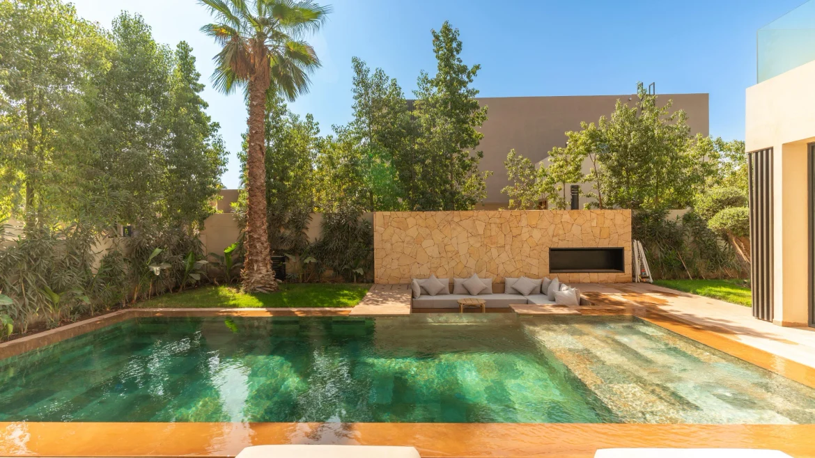 Villa luxe Marrakech golf