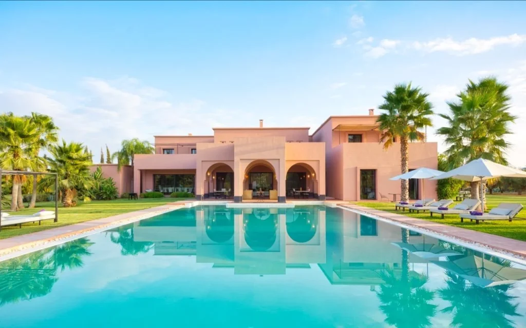 location villa Marrakech longue durée