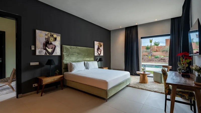 villa luxe Marrakech avec hammam