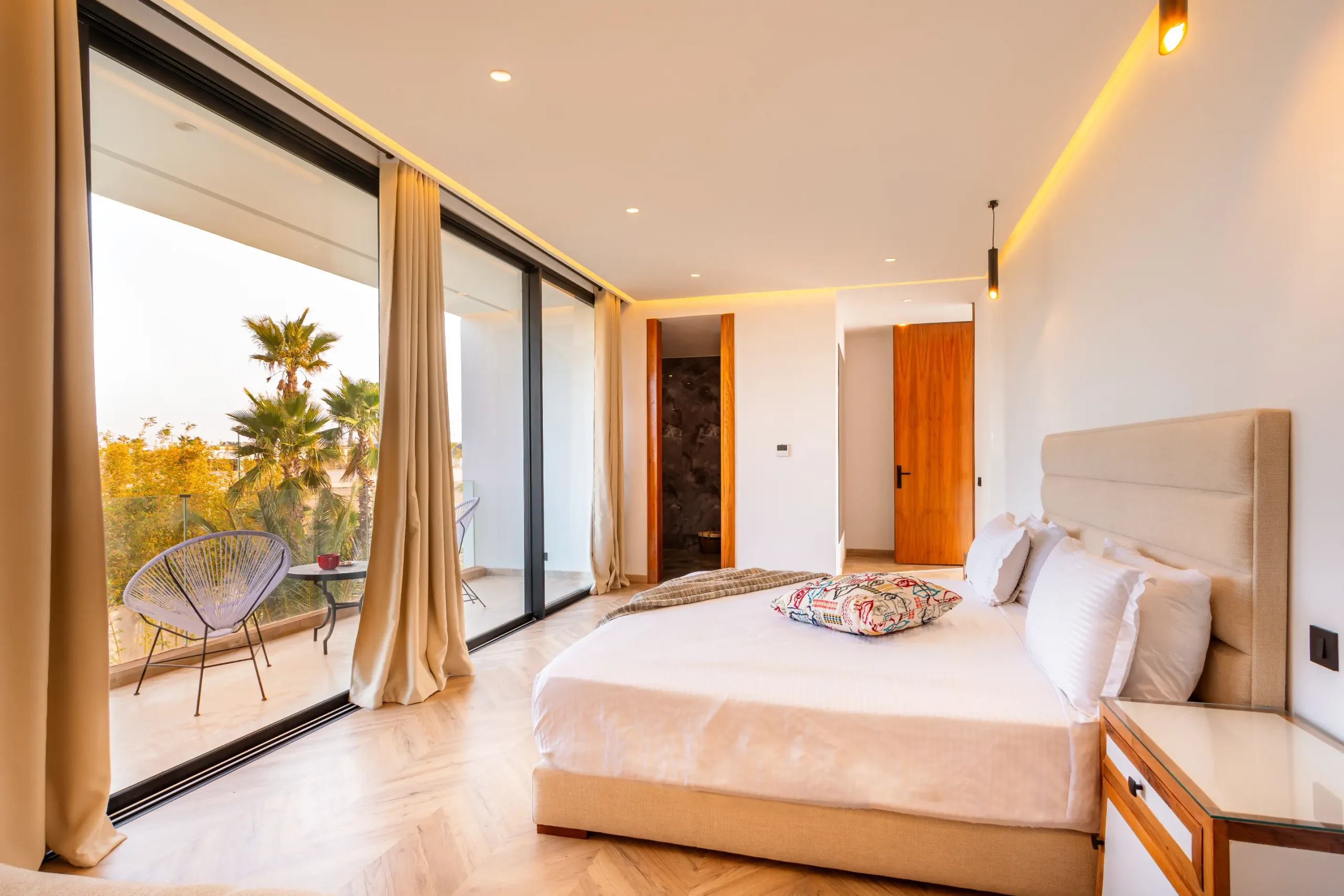 villa piscine chauffée Marrakech